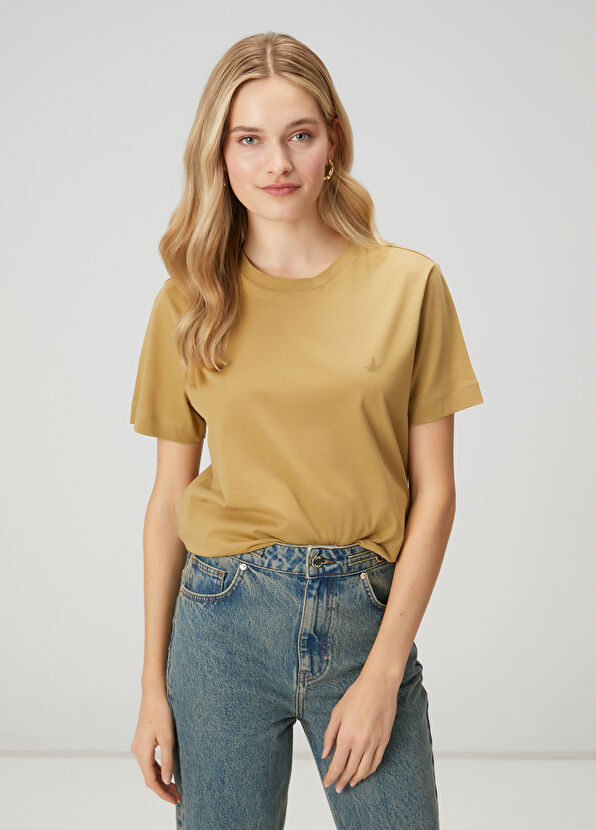 Beymen Club Açık Haki T-shirt - 1