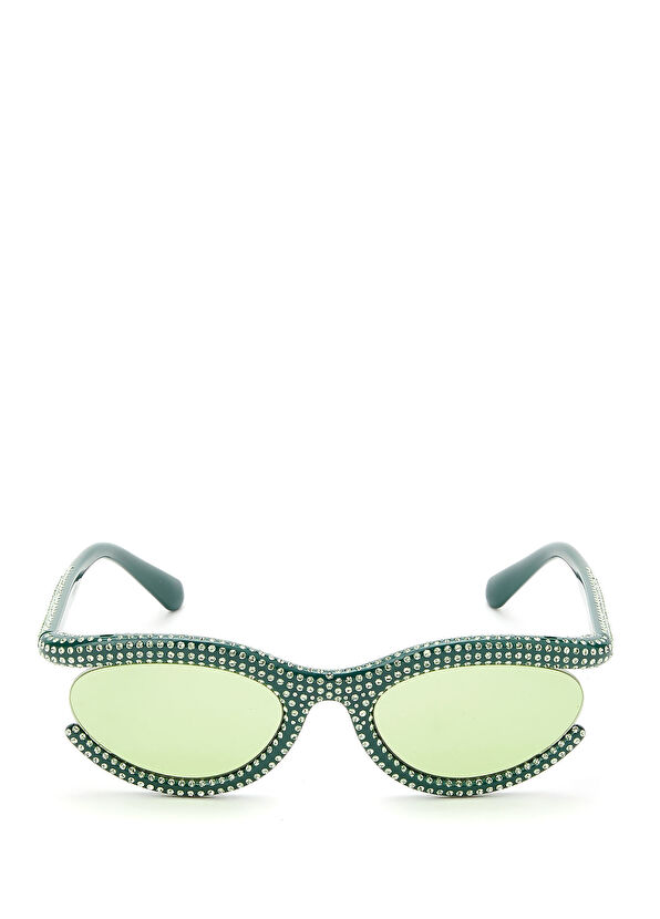 Swarovski Yeşil Kadın Güneş Gözlüğü - 1