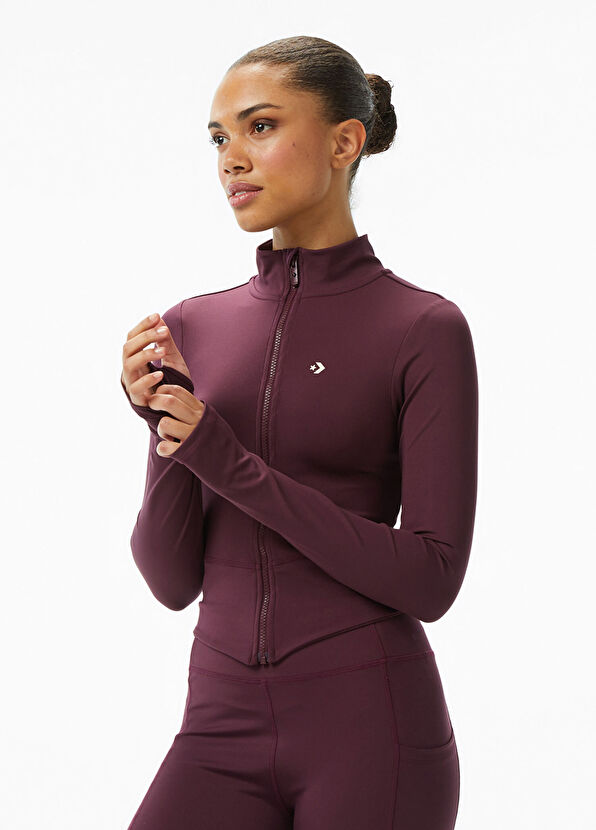 Converse Bordo Kadın Sweatshirt - 1