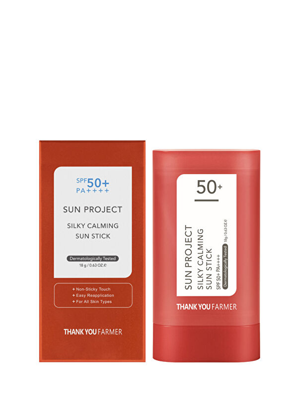 Thank You Farmer Sun Project Silky Calming Sun Stick SPF50+ PA++++ Stick Güneş Kremi 18 gr - 2