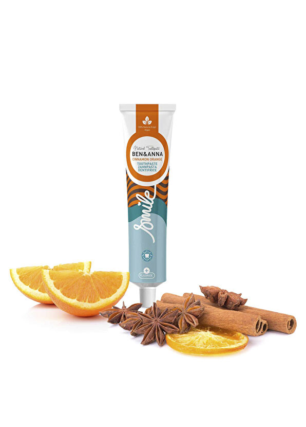 Ben Anna Vegan Toothpaste Cinnamon Orange Diş Macunu 75 ml - 2