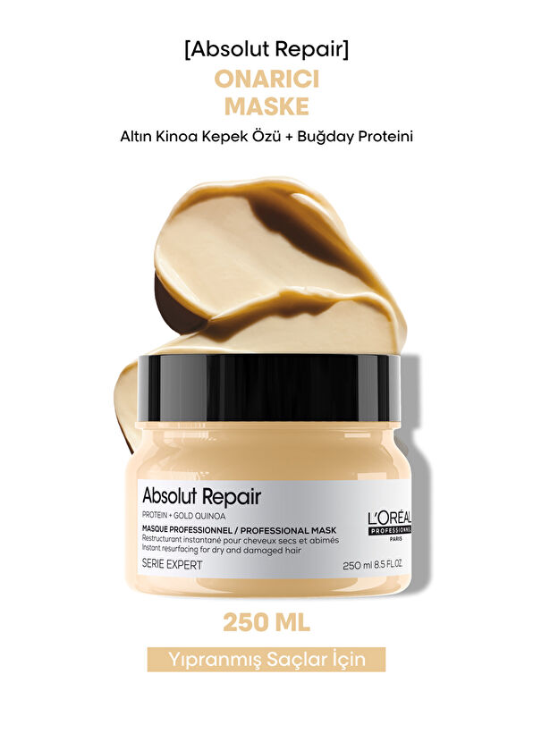 Loreal Professionnel Serie Expert Absolut Repair Instant Resurfacing Onarıcı Maske 250 ml - 2