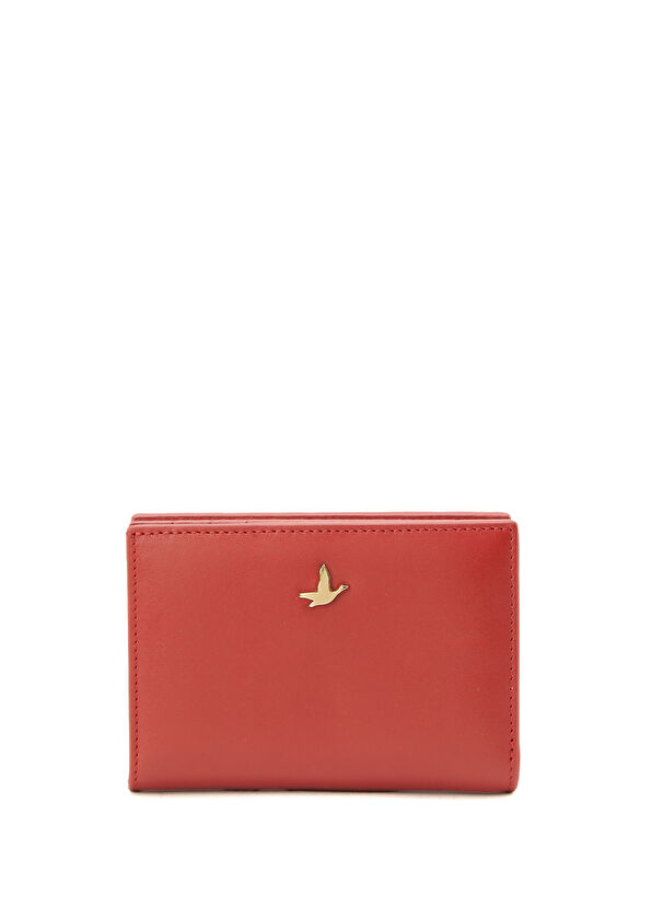 Beymen Club Red Small Size Women's Leather Wallet - 1
