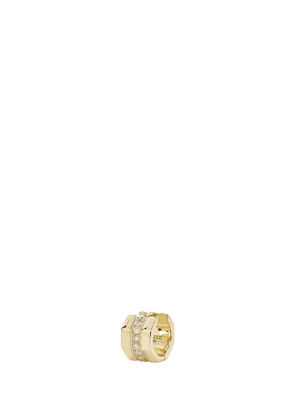 Fidelle The Elegant Theorem Diamond-Studded 14K Gold Women's Earrings - 1