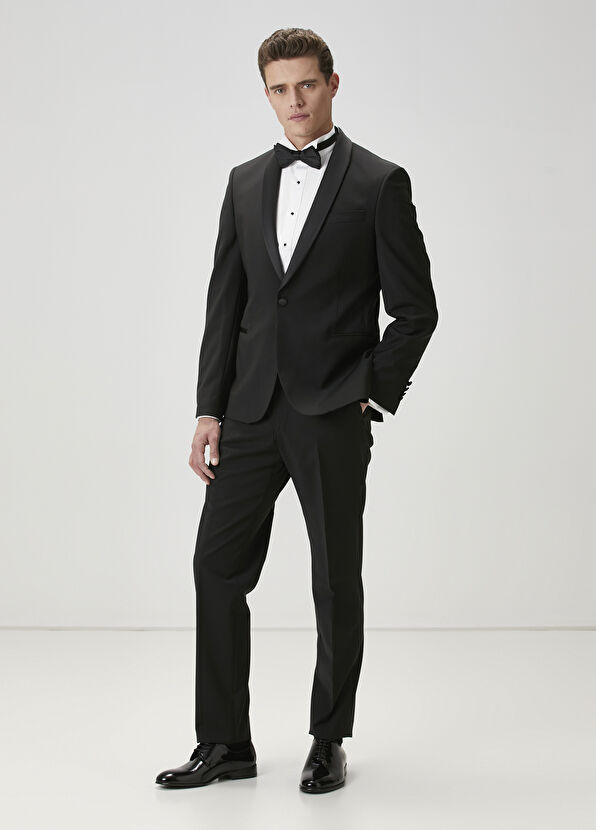 Beymen Club Black Wool Tuxedo - 2