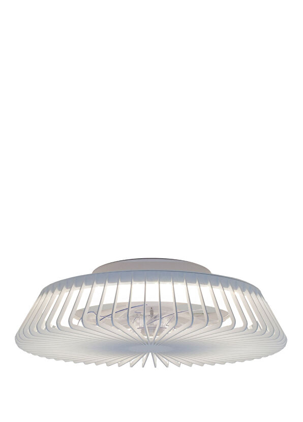 Bakara Collection Himalaya Beyaz Işıklı Vantilatör Avize - 1