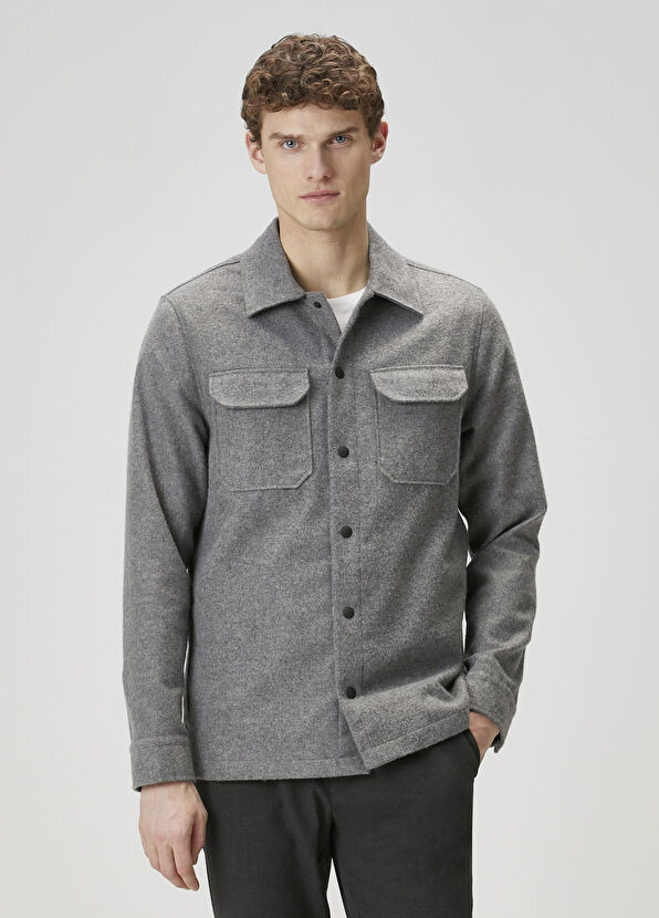 Beymen Club Grey Overshirt - 1