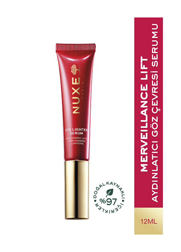 Nuxe Merveillance Lift Aydınlatıcı Göz Çevresi Serumu 12 ml + Göz Çevresi Masaj Aleti  - 2