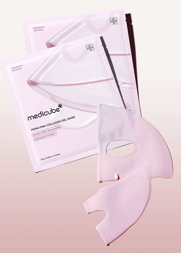 Medicube PDRN Pink Collagen Gel 4EA Hydrating Face Mask - 3