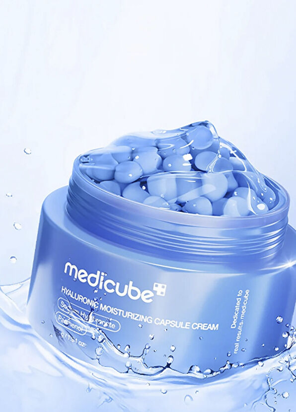 Medicube Hyaluronic Moisturizing Capsule Cream Nemlendirici Canlandırıcı Yüz Kremi 55 gr   - 2
