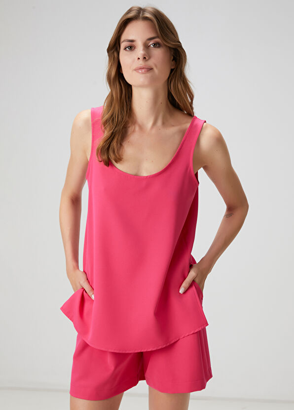 Beymen Club Fuşya Krep Atlet - 1