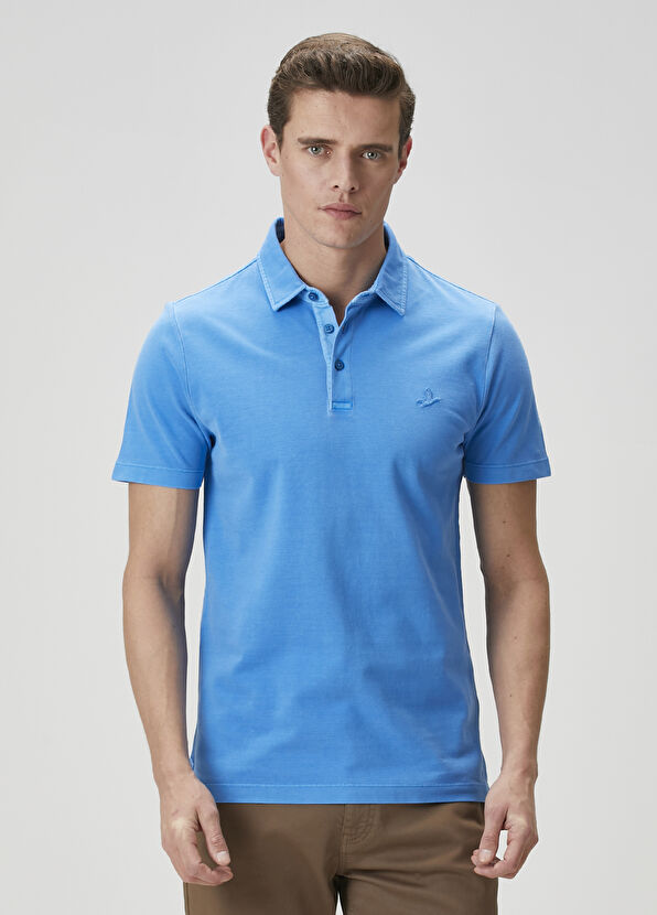 Beymen Club Comfort Fit Kobalt Polo Yaka T-shirt - 1