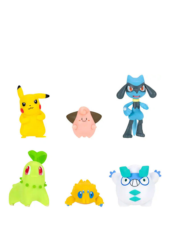 Pokémon Battle 6'lı Figür Oyuncak Seti PKW4099 - 1