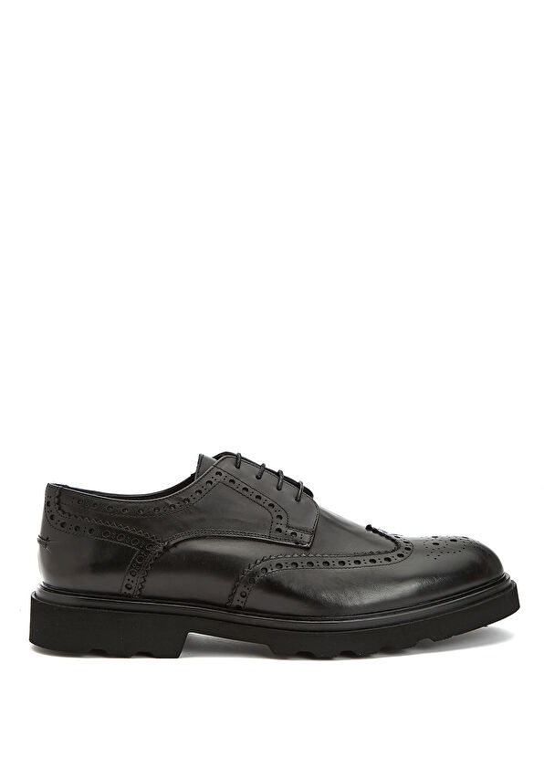 Beymen Club Black Men's Leather Shoes - 1