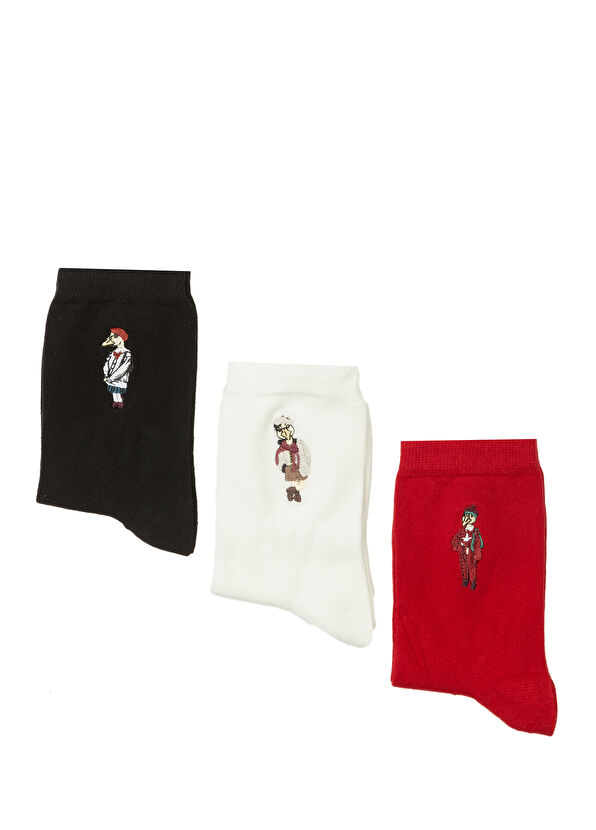 Beymen Club Clubby Women's Socks Set Of 3 - 1