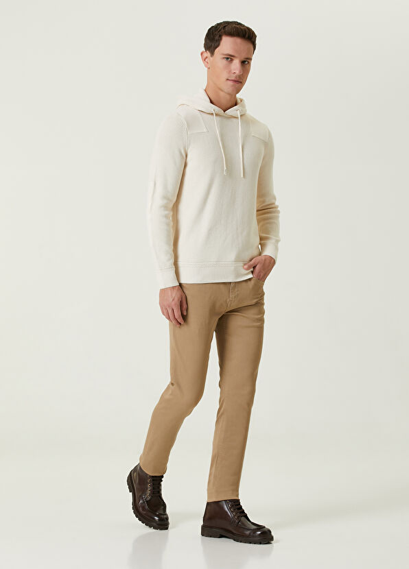 Beymen Club Ecru Hooded Sweater - 3