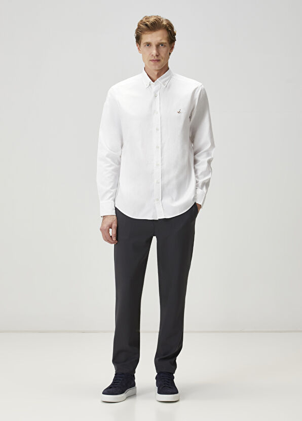 Beymen Club Comfort Fit Beyaz Gömlek - 3
