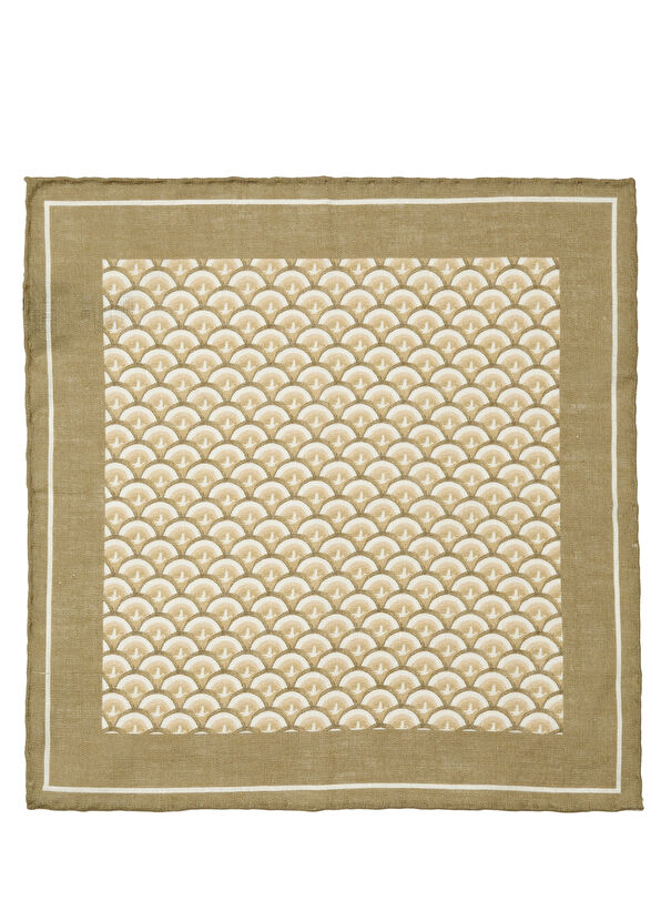 Beymen Club Beige Linen Sachet Handkerchief - 1