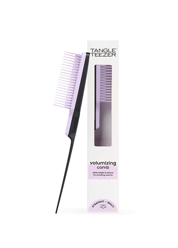 Tangle Teezer The Ultimate Volumizer Black Lila Topuz Fırçası - 1