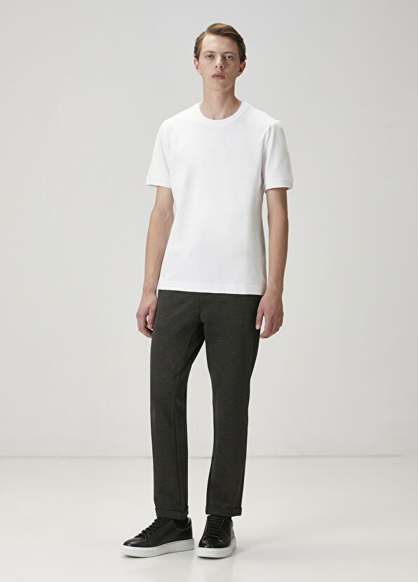 Beymen Club Off-White Logo Printed T-Shirt - 2