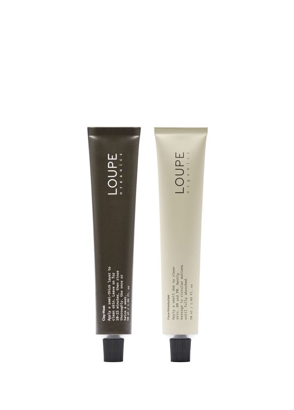 Loupe Clay Mask + Face Moisturizer Dengeleyici Nemlendirici Yüz Bakım Seti  - 1