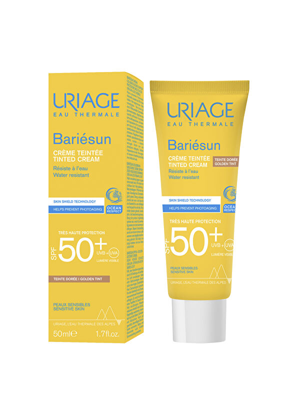Uriage Bariesun SPF50+ Orta Ton Renkli Güneş Koruyucu Krem 50 ml - 2
