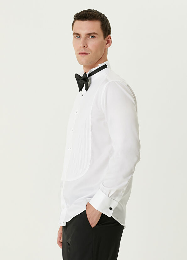 Beymen Club Beyaz Smokin Gömleği - 4