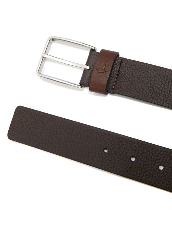 Beymen Club Kahverengi Antik Tokalı Erkek Deri Kemer - 2