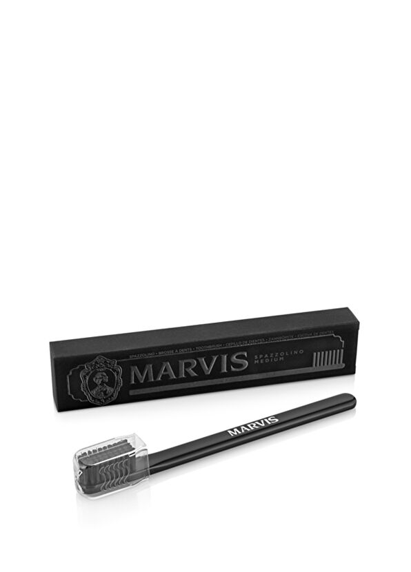 Marvis Toothbrush Orta Sert Siyah Diş Fırçası  - 1