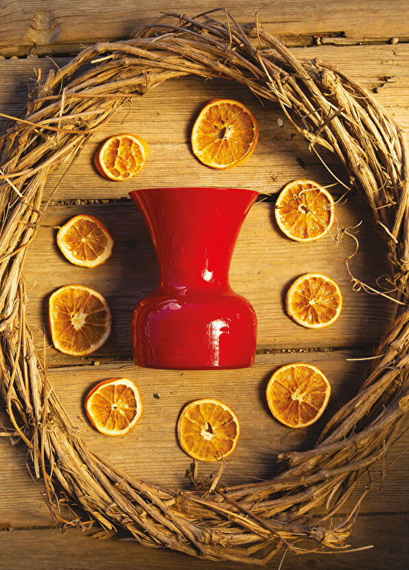 SALVIATI Profile of Daisy Red Glass Small Size Vase - 2