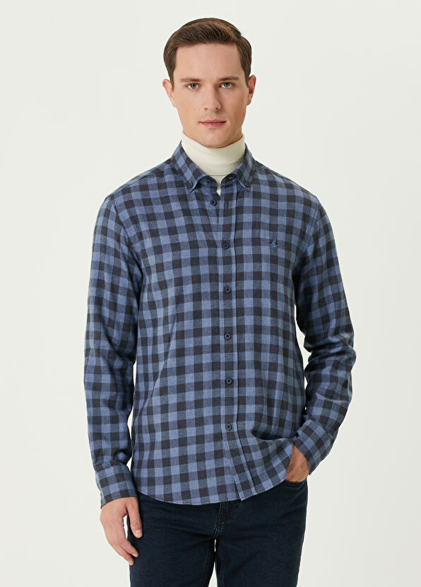 Beymen Club Comfort Fit Dark Blue Shirt - 1