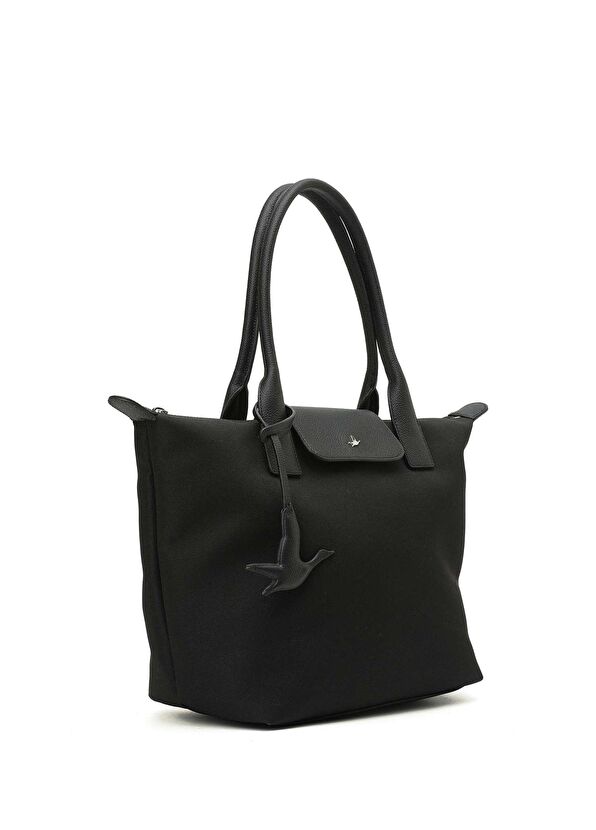 Beymen Club City Medium Black Women's Shopping Bag - 2