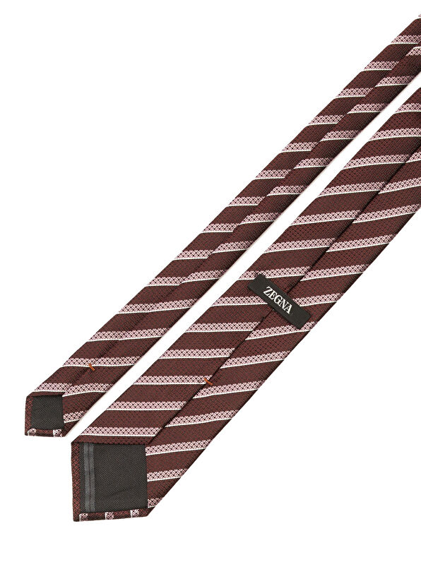 Zegna Çok Renkli İpek Kravat - 2