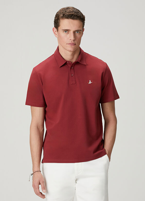 Beymen Club Comfort Fit Bordo Polo Yaka T-shirt - 1