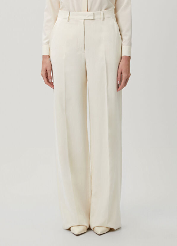 Retori Krem Keten Pantolon - 2