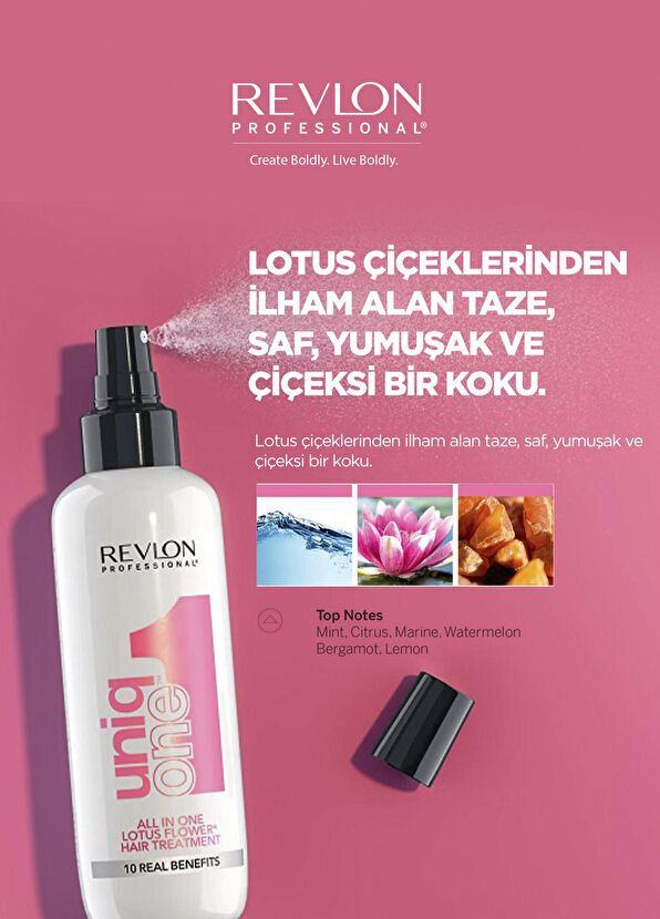 Revlon RP Uniqone Hair Treatment Lotus Saç Bakım Kremi 150 ml - 2