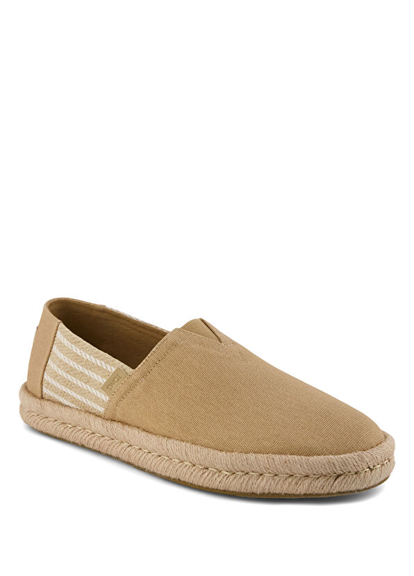 Toms Alpargata Rope 2.0 Nautical Stripe Koyu Bej Erkek Espadril - 2