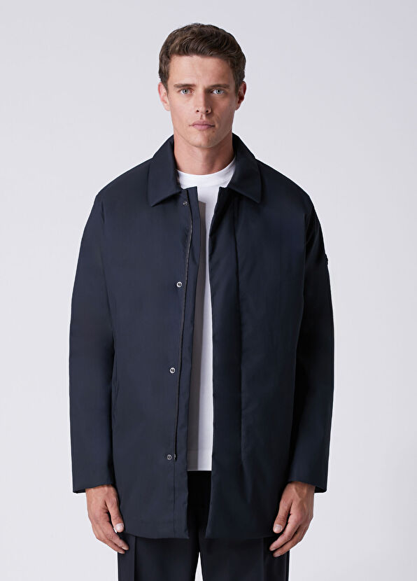 Beymen Club Navy Blue Thin Padded Coat - 2