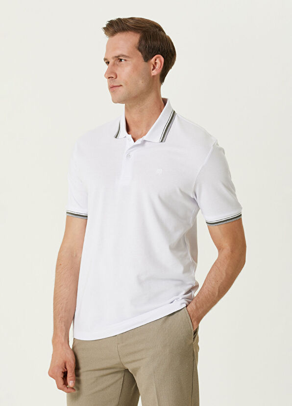 Network Beyaz T-shirt - 4