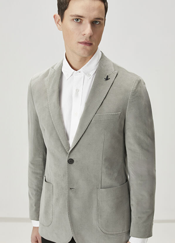 Beymen Club Çağla Kadife Dokulu Ceket - 1