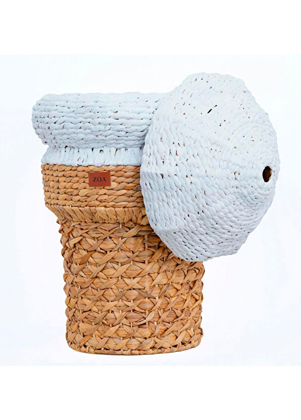 Zoa Collection Ice Cream Rattan Toy Basket - 2
