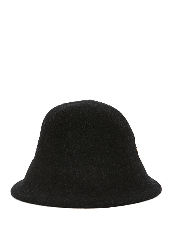 Beymen Club Black Cross Women's Wool Hat - 1