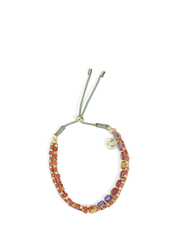 Beymen Club Womens Bracelet With Red Natural Stones - 2