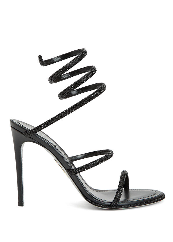 Siyah Kadın Sandalet - Görsel 2