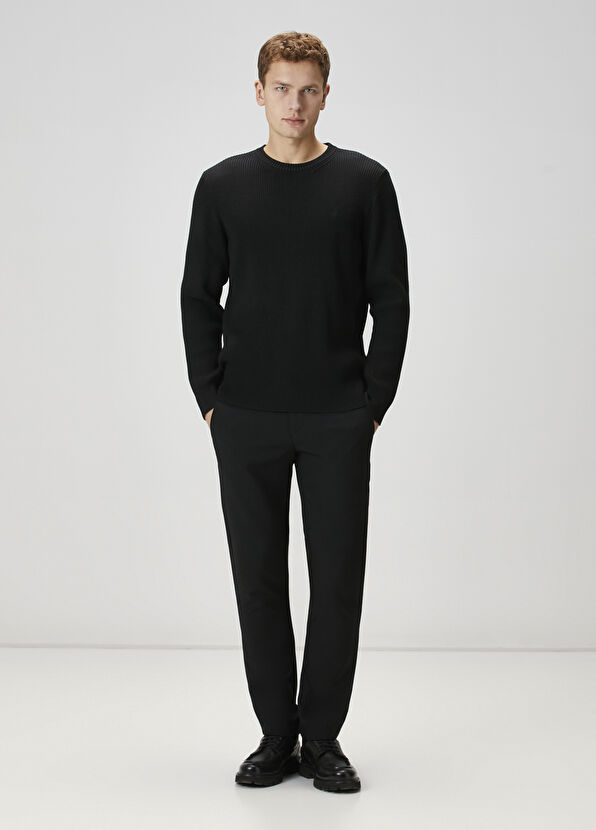 Beymen Club Black Waist Corded Chino Pants - 1