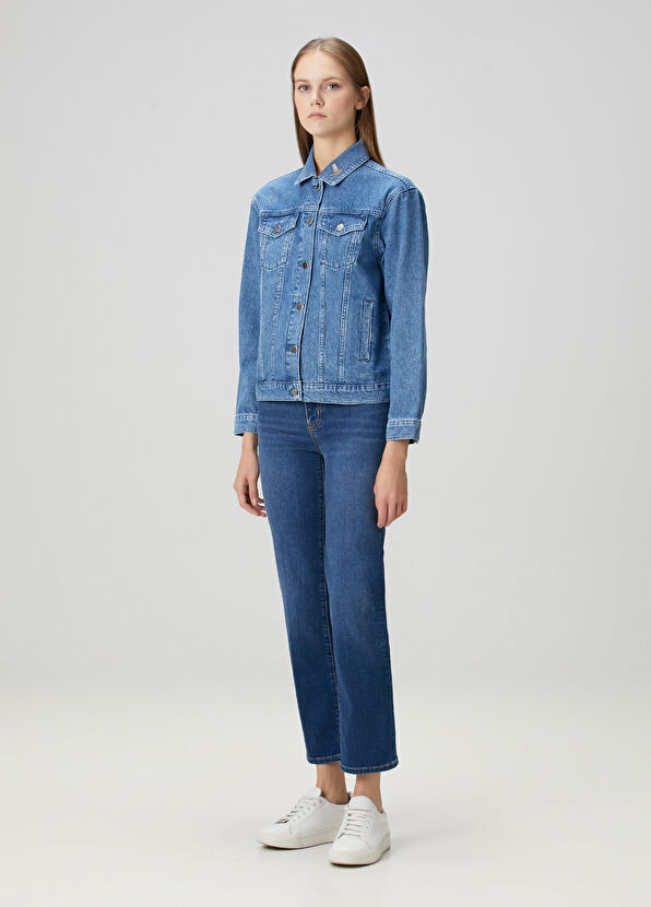 Beymen Club Blue Denim Jacket - 2