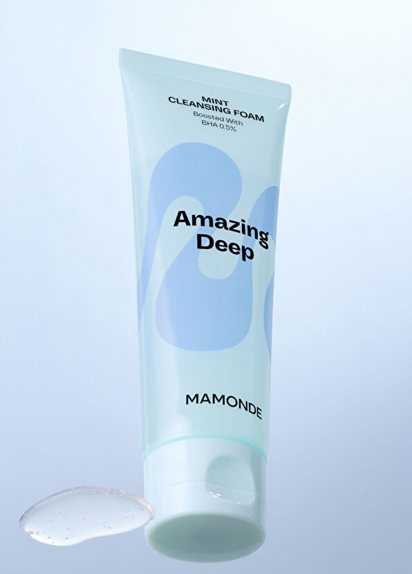 Mamonde Amazing Deep Mint Cleansing Foam Geniş Gözenek Önleyici Yüz Temizleyici 120 ml - 2