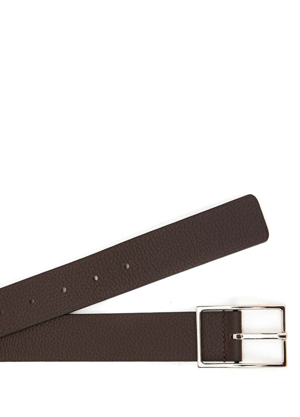 Kahverengi Erkek Deri Kemer - Görsel 3