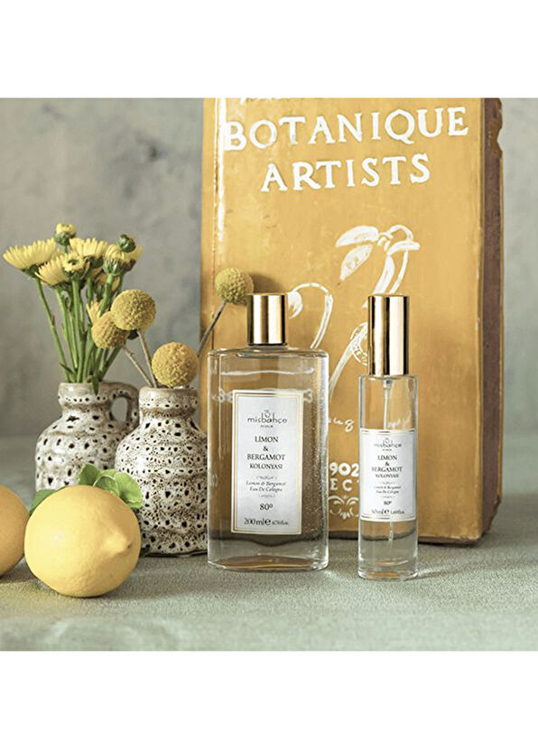 Misbahçe Limon Bergamot Kolonyası 200 ml - 2