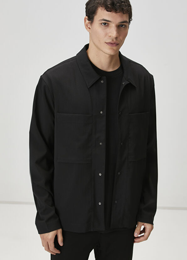 Beymen Club Siyah Dış Gömlek - 2